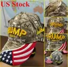 US Stock Trump Cap Keep America Great Again Snapback President Hat Embroidery President Trump 2020 Baseball Cap DHL 6598941