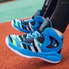 Chaussures de basket-ball marque de haute qualité Kids Kids Sports Sports Sports Sneakers Chaussure Male Sport Boy Basket Unisexe Girls