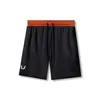 2023 shorts masculinos de verão academia de ginásio esportivo de fitness de malha respirável de malha respirável ao ar livre calça de praia casual 240322