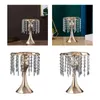 Vases Flower Arrangement Stand Centres de mariage Crystal Crystal for Reception Festival Ornement Decor Home