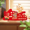 Décoration de fête 3d cadeaux Dragon Année Ornements du festival du printemps pendentifs chinois décor créatif drôle de bureau décorations de maison
