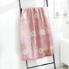 Towel Adults Bath Towels Pure Cotton GauzeFloral Large Soft Absorbent Women's Household Bathroom Beach Wrapped 70 140cm