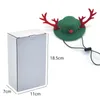 Dog Apparel Christmas Deer Antlers Hat Pet Cute Cat Headdress Ornament Dress Kitten Puppy