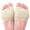 1pcs пять пальцев ног стопы для женщин высокие каблуки Половина стельки Calluses Corns боли в ноже вставки носки носки