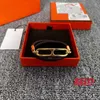 Bracciale designer di qualità a specchio da 12a Bracciale Donne Bragola Love Naso Pigna Impostata in pelle a doppio strato Bracciale in pelle a doppio strato con fibbia magnetica di rame personalizzata