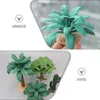 Fleurs décoratives 4 PCS IMITATION PLANTES HOME CARAFF