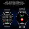 Titta på Yikaze Smart Watch Men Sport Fitness Clock Round Full Touch Heart Ring Waterproof Watch Pk GT3 för Huawei för iOS Android