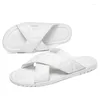 Slippers Heren Casual Summer Shoes Beach Trend MicroFiber Soft Wear Resistant Outdoor Non-Slip Dikke Bottom Luxe 2024