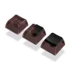 Pads 148 touches PBT Doubleshot Pudding Keycaps ASA Profil Keycaps rétro-éclairés pour Cherry Gateron MX commutateurs de jeu mécanique