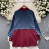 Chemise à manches longues de style vintage Superaen de Blouses pour femmes