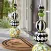 1PCSフロントドアフェスティバルの装飾インフレータブル屋外の中庭雰囲気ガーデンパーティー装飾ボールノベルティPVCボール240322