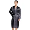 Accueil Vêtements Men's Robe Spring Summer Light Imitation Silk Europe