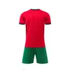 Fotbollsuppsättningar/träningsdräkter Herrens träningsdräkter 24-25B Portugal Team Football Jersey Adult Training