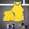 Herren -Trainingsanzüge setzen Multicolor Basketball Primary Game Team Kurzarm Uniform -Trainingsweste und Shorts