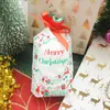 Wrap regalo 23,5 14,5 cm 10pcs sposare sacche di design di design per alci di natale natalizio da natale