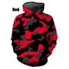 Herren Hoodies 3D Print Camouflage Grafik Sweatshirts für Männer Frauen Mode Casual Pullover Lose Plus Size Streetwear