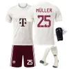 Taille de football Jersey Bayern Kane Sane Muller Jersey Children S Men S and Women s Set et