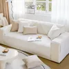 Stoelbedekkingen katoenen huidvriendelijke bankkussenomslag geborduurde antislide bank futon ademende gezellige lovesteat slipcover