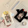 Frames Plush Picture ID Card Set 3 Inch Cute Animal Campus Meal Small Po Portable Pendant