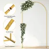 Decorazione per feste Wedding Arch Weddings 6ft) Stand da sfondo Arche Garden Arbor Balloon Event Festive Metal