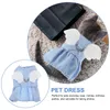 犬のアパレル服の素敵なペットドレス服の夏のシャツコットンポリエステル子犬