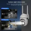 Cameras JOOAN 3MP PTZ IP Camera Color Night Auto Tracking CCTV IP WiFi Camera Security Camera Home Surveillance Camera Baby Monitor