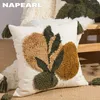 Kudde Napearl Autumn Leaves broderade stilfodral täcker soffa soffa 45x45cm heminredning