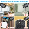 System Gadinan AHD CCTV Camera Security System Kit 8/4CH DVR Recorder 2/4/6/8 st alternativ utomhus 5MP 1080P Bullet Video Surveillance