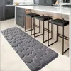 Tapis de grande taille de cuisine tapis non glissement absorbant tapis de sol machine lavable douce