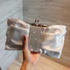 أكياس 2024 Wallteshiny مطوية أوزة البيض عشاء Handheld Fashion متعدد الاستخدامات سلسلة Womens Farmling Gold Bag Luxury Perfects Handbags Handser