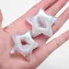 Decorative Figurines 1Pc Beautiful Natural Stone Electroplated Colorful Agate Cave Stars Shape Reiki Crystal Crafts Ornaments Gift Desk