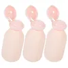 Opslagflessen 3 pc's knijpen fles shampoo lotion reis toilethal of kleine containers toiletartikelen