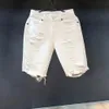 Pantaloni corti estivi hip hop bottoni chiusura cerniera uomini estivi jeans cortoni strati di cotone uomo pantaloncini estivi vestiti 240402