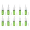 Garrafas de armazenamento 10 PCs 15ml garrafa de injeção direta Mini perfumes pequenos para viagens em casa PP PP Durável Spray Pet Recipientes nasais