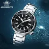 손목 시계 Addiesdive Men 's Luxury Watch 1000m 방수 C3 Super Luminous Sapphire Glass Reloj Hombre 자동 기계적 시계