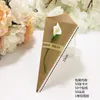 Wrap Wrap Note Paper Cone Vintage Kraft Wrapping Bouquet Creative Flower Madey Flower Flowing 100pc/Lot