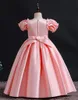 Princess White Pink Blue Jewel Girl's Birthday/Party Dresses Girl's Pageant Dresses Flower Girl Dresses Girls Everyday Skirts Kids' Wear SZ 2-10 D405203