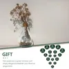 Vases 250 Pcs Dinner Table Decor Vase Beads No Hole Pearl Dining Decorative Pearls Plastic Ornaments