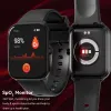 Regarde Smart Watch imiab W01 Smartwatch Women Men 1,69 "HD Fitness Tracker Sports Petomètre cardiaque Spo2 Sleep Monitor Sleep Monitor