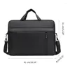 Briefcases Stylish 15.6 In Laptop Bag Notebooks Sleeve Case Comfortable Shoulder Handbag For Professionals And Student