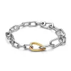 Armreifen passen original pa dor charm 2023 s Sterling Sier Love Me Chain Link Oring Studs Frauenarmband Frauen DIY Juwely