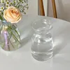 Wazony wazon kwiatowy do wystroju domu szkło ręcznie robione stołowe ozdoby stołowe suszone nordyc