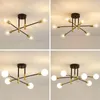 シャンデリアシンプルなモダンノルディックE27リビングルームベッドルームのダイニングホーム屋内照明装飾天井ランプ用シャンデリアライト