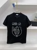 men t shirt designer shirts women graphic tee clothes Casual hip hop Paint tassel letters Loose printing Front and back printed short sleeves Pure cotton crew neck t1