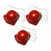 Décoration de fête 3/6 / 12pcs Red Clown Nose Cosplay DIY Festival Props pour Home Halloween Christmas Supplies