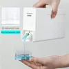 Liquid Soap Dispenser Silicone Tvätt Underflaskor inte lätt deforma skador tvättartiklar förvaringsflaskor multifunktionell flaska 295g