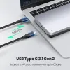Karty Ugreen HDD Case USB C Załącznik dysku twardego dla 2,5 "SATA SSD HDD Aluminium USB C do SATA Adapter USB 3.1 Gen 2 Wsparcie UASP SATA