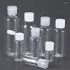 Storage Bottles 100Pcs Clear Plastic Empty Travel Container With Flip Cap Small For Liquids Shampoo Lotion Conditioner