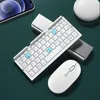 Decoração de festa dobrável teclado Bluetooth e mouse conjunto tablet mini sem fio portátil