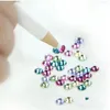 Gemme di strass per nail art fai -da -te che raccolgono strumenti di cera per cera per punteggiatura a pittura per cera per legno di cera per lessones decorazione